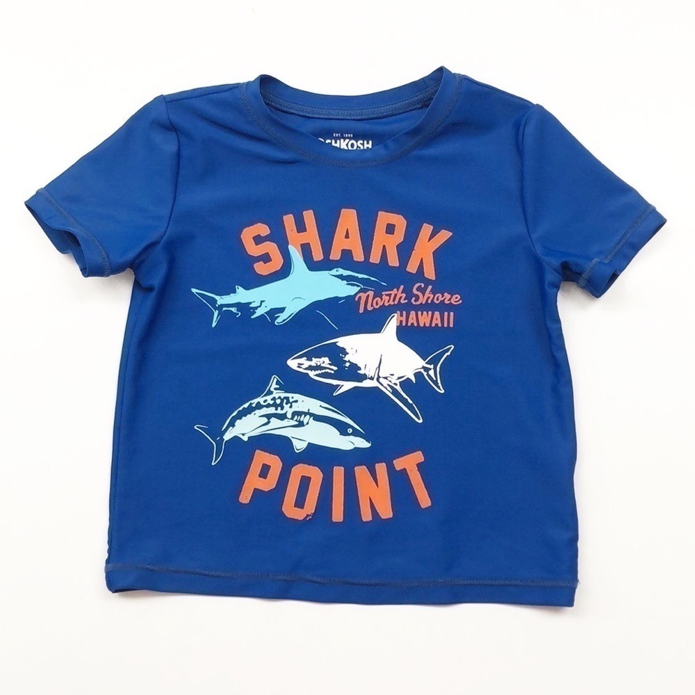 OshKosh B’gosh North Shore Hawaii Shark Point baby swim rash guard
